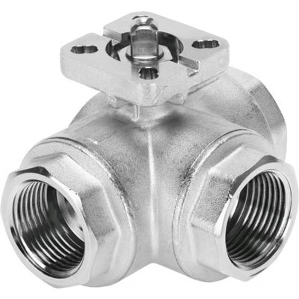 Ball Valve VZBM-11/2-RP-25-F-3T-F0405-B2B3, Festo, Mfr#: VZBM-11/2-RP-25-F-3T-F0405-B2B3